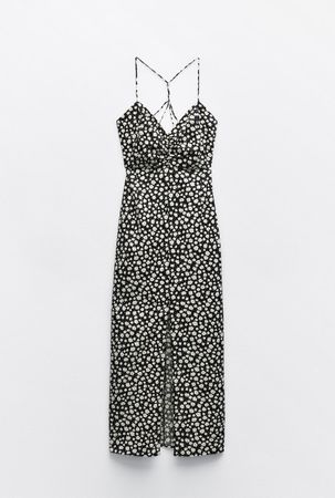 Zara Kleid mit Blumenmuster Grösse S