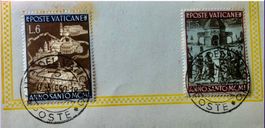 Briefmarken aus Vatikanstadt  1949 Heiliges Jahr