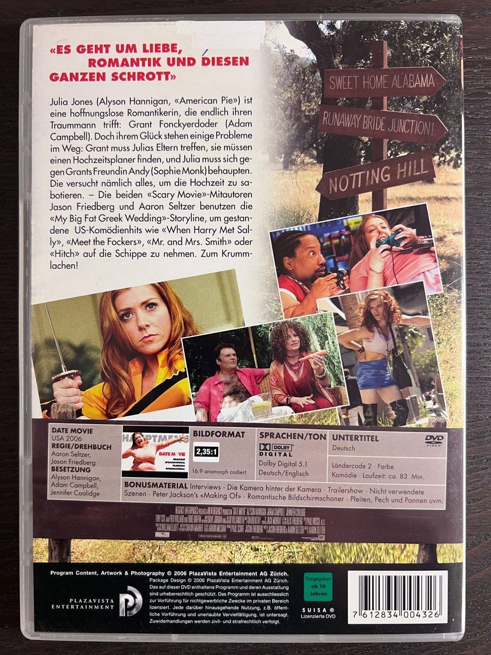 Tutti i DVDs: Date Movie – Usato da Zürich venduto da FilmFreunde 1
