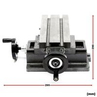 WilTec 61008 Kreuztisch 170x85mm