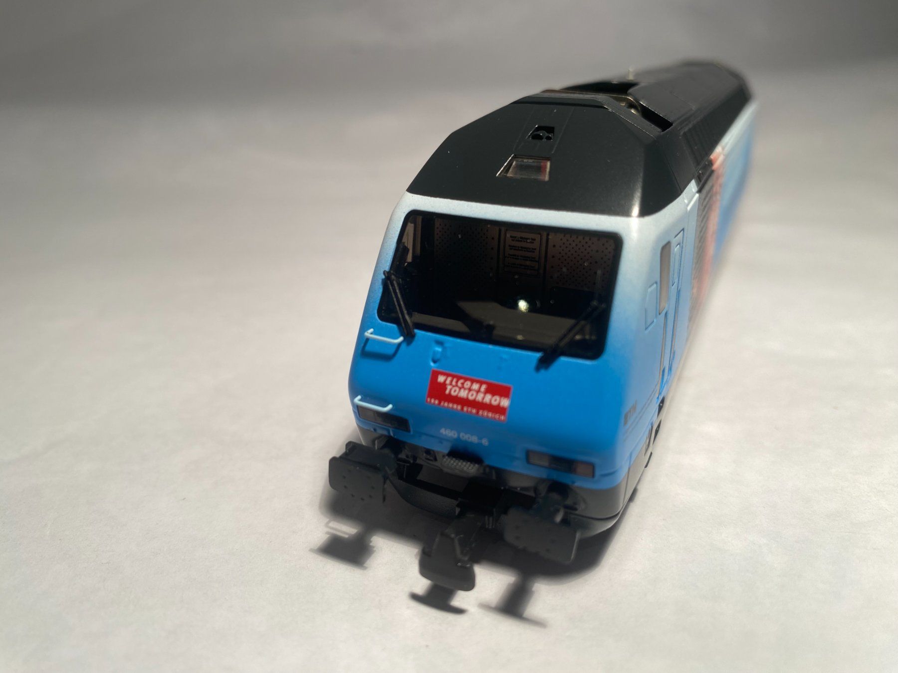 Hag Modellini di ferrovie: HAG E-Lok RE460 SBB "ETH" ,  AC Digital – Usato da Buchrain venduto da Modellbahn11 5