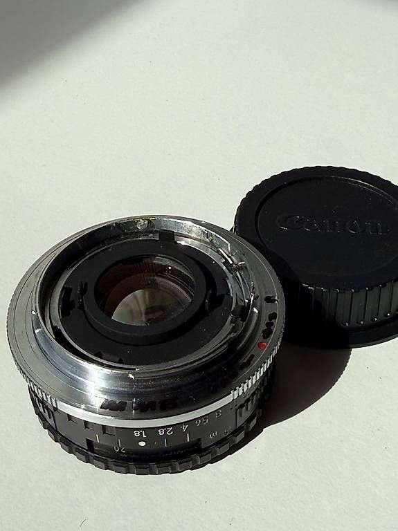 Nikon Obiettivi: 50mm 1:1.8 Nikon E Adapter Canon EF EOS – Usato da Aminona venduto da tim_c29k 2