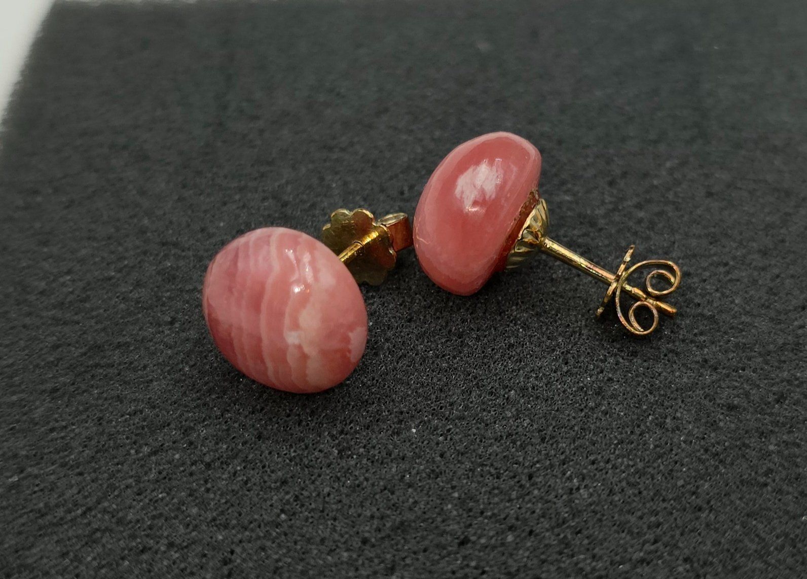 Orecchini pendenti & Orecchini a lobo: 585 Gold Ohrstecker Mit Rosa Steine – Usato da Wald ZH venduto da Dasilver 7