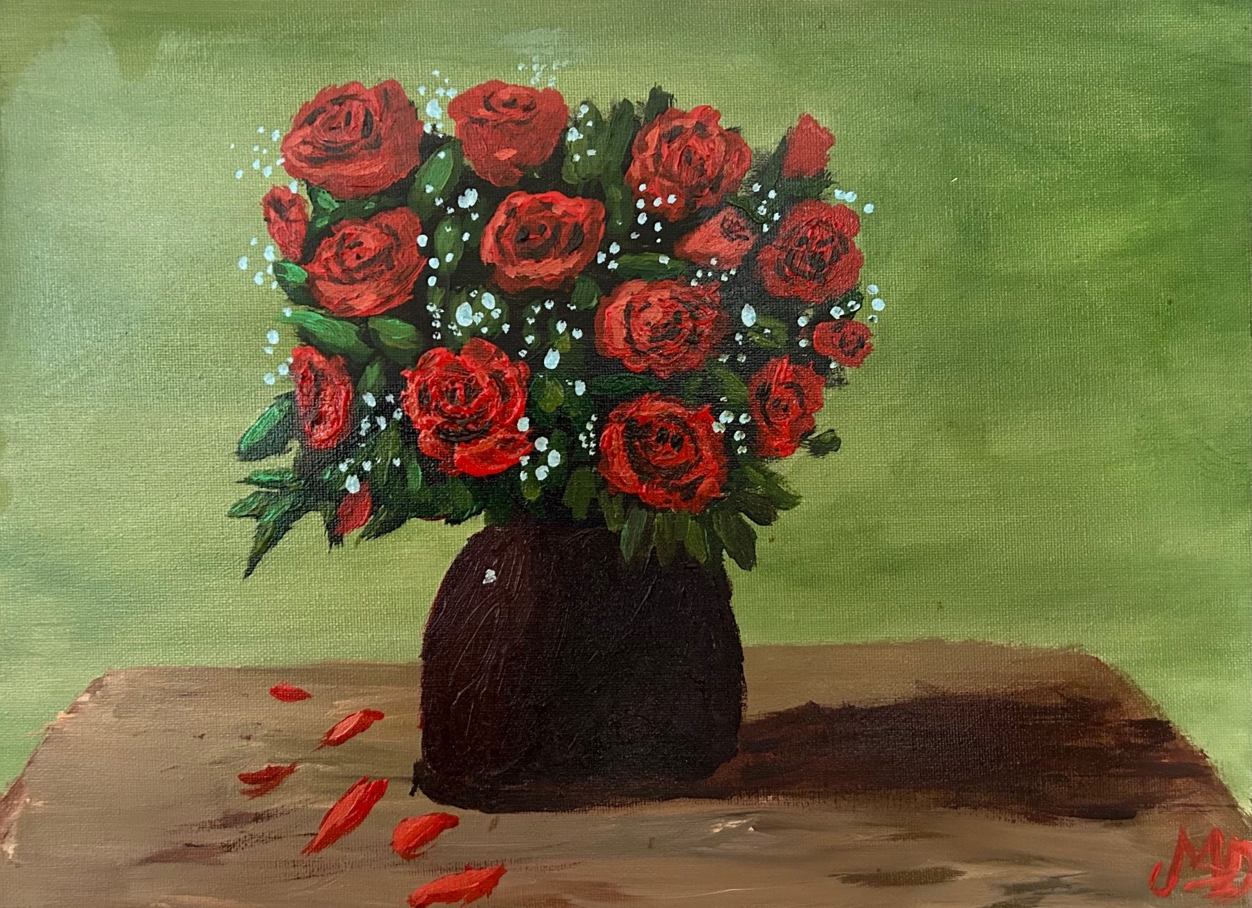 Dipinti: Rosen Gemälde – Nuovo (secondo la descrizione) da Pfäffikon SZ venduto da Andrei_Moro_Kunst