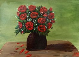 Rosen Gemälde