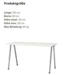 Gratis Ikea Schreibtisch Thyge gebraucht Kaufen auf Ricardo