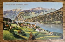 Obstalden mit Wallensee 1915, n. Sirnach z. Liseli Ruckdtuhl