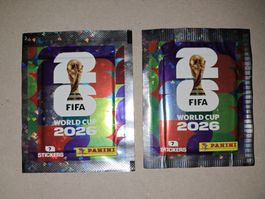 Panini WM 2026, 2 ungeöffnete Stickertüten aus Deutschland