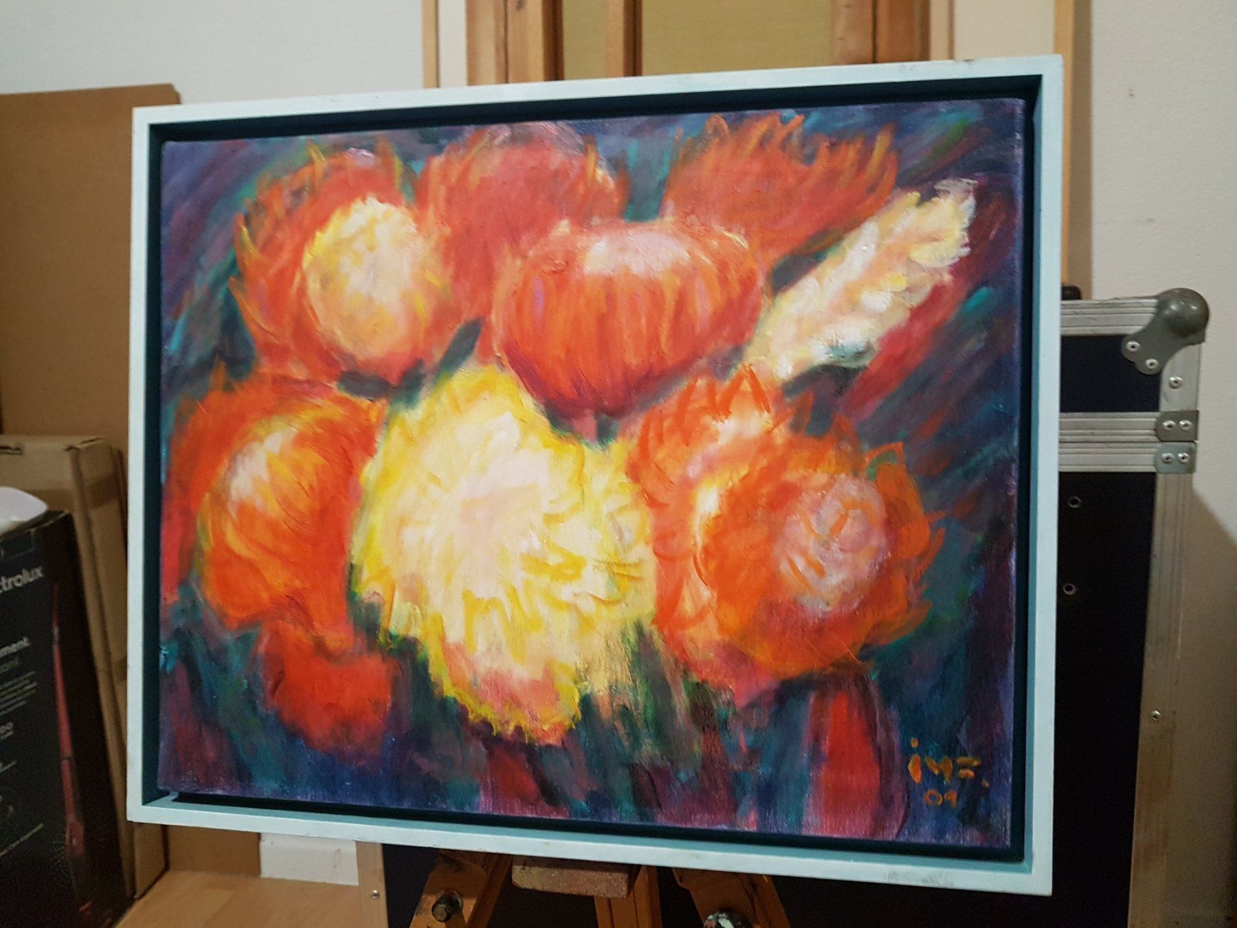 Dipinti: Original Ölgemälde "Florale Impression" (2001) – Usato da Glattbrugg venduto da casabelavista 2