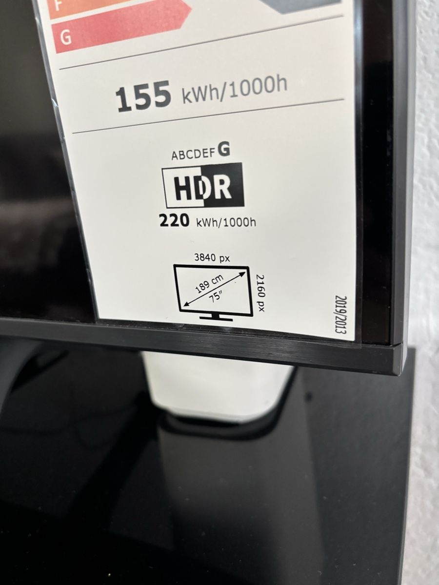 Fernseher: 75 Zoll Samsung TV – Gebraucht aus Hägendorf von StuderPascal 7