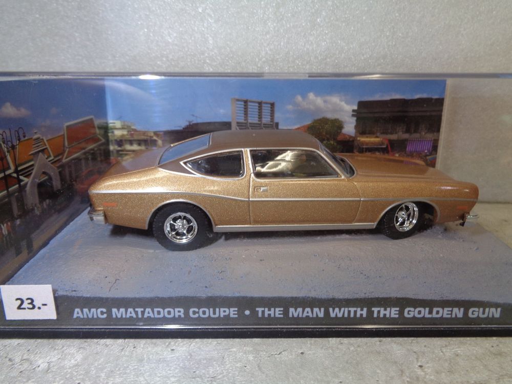 IXO 1/43 - Voiture AMC Matador Coupé James Bond (L'Homme Au Pistolet D'or) - Modèle Réduit Collection