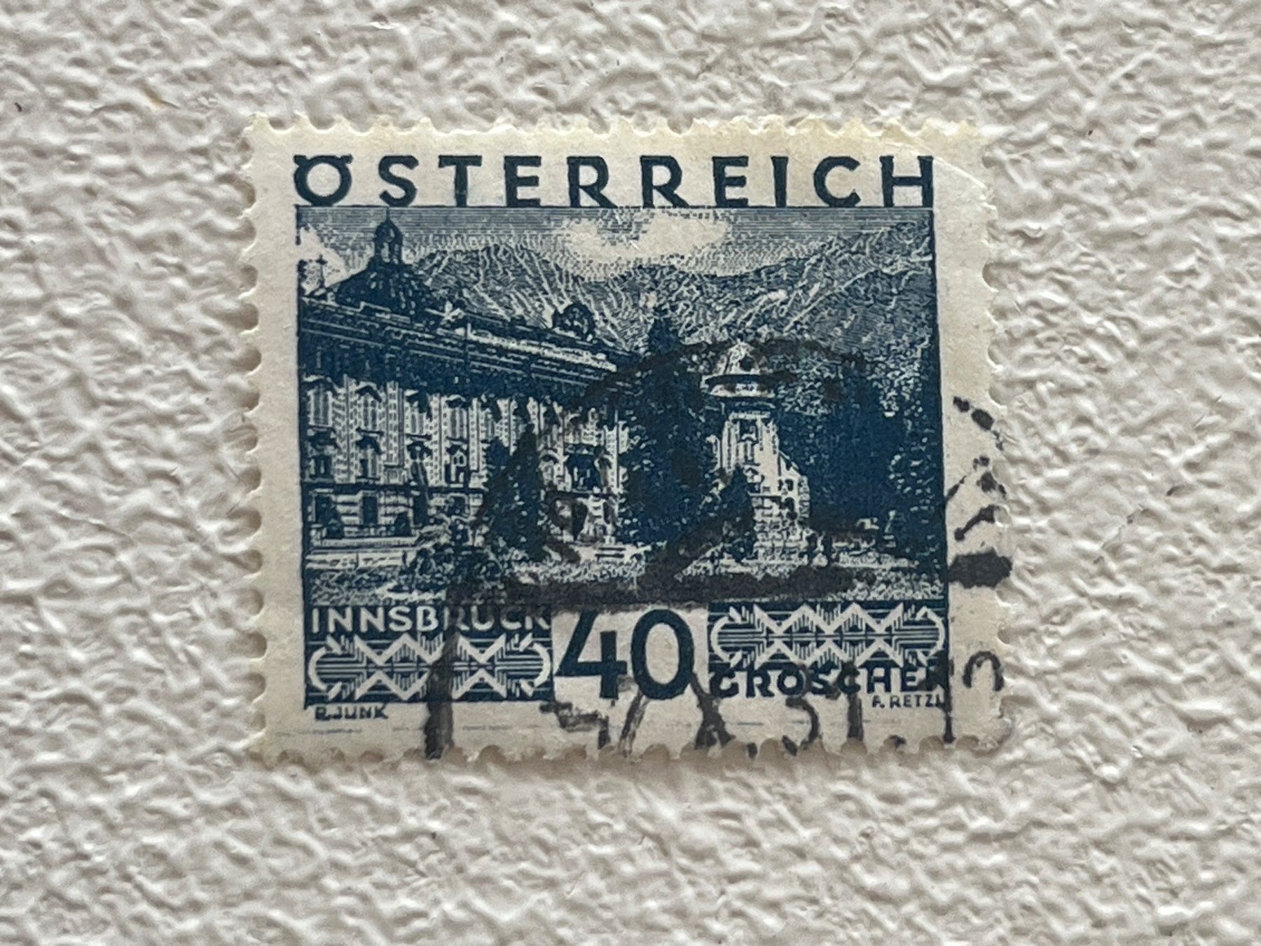 Alle Briefmarken: Österreich Briefmarke – Gebraucht aus Chiasso von AzenYa