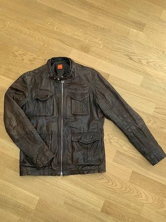 Lederjacke Hugo Boss, Gr. M