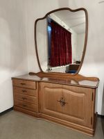 Sideboard mit Spiegel Holz Vintage gebraucht