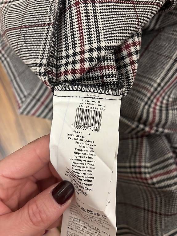 Hosen: Stoffhose mit Blumen-Strick Grösse S – Gebraucht aus St. Gallen von mustang96 2