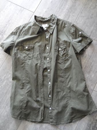 Bluse khaki, ca. Gr. M