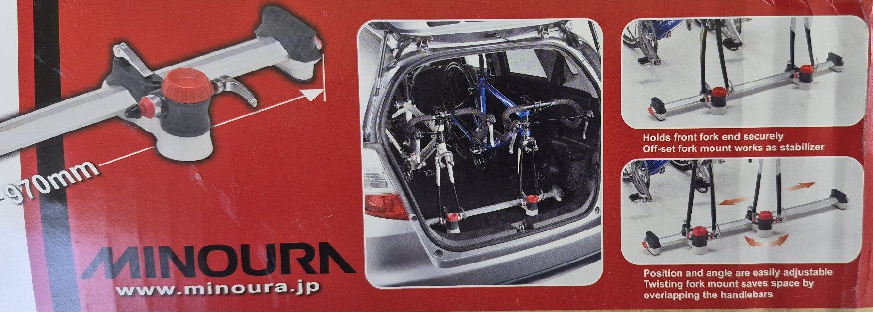Cavalletti per biciclette: Minoura Transport, Vergo-TF2 Schiene – Usato da Rheinau venduto da asteng 2