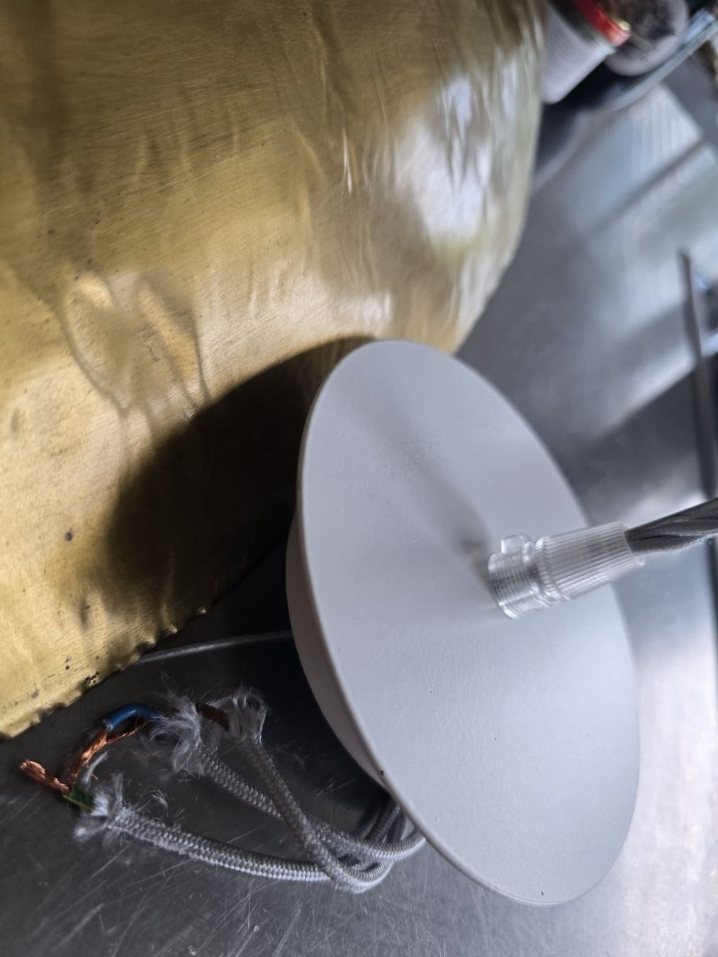 Gervasoni Kronleuchter & Deckenlampen: Hängelampe Gervasoni Brass – Gebraucht aus Widnau von Carlos_34 3