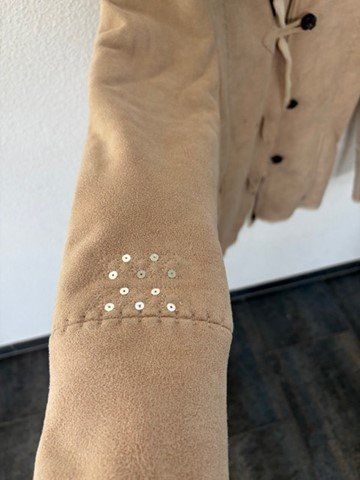 Guess Jacken & Mäntel: Guess Mädchen Lederjacke mit Fell – leichte Winterjacke – Gebraucht aus Mehlsecken von Helly21 1