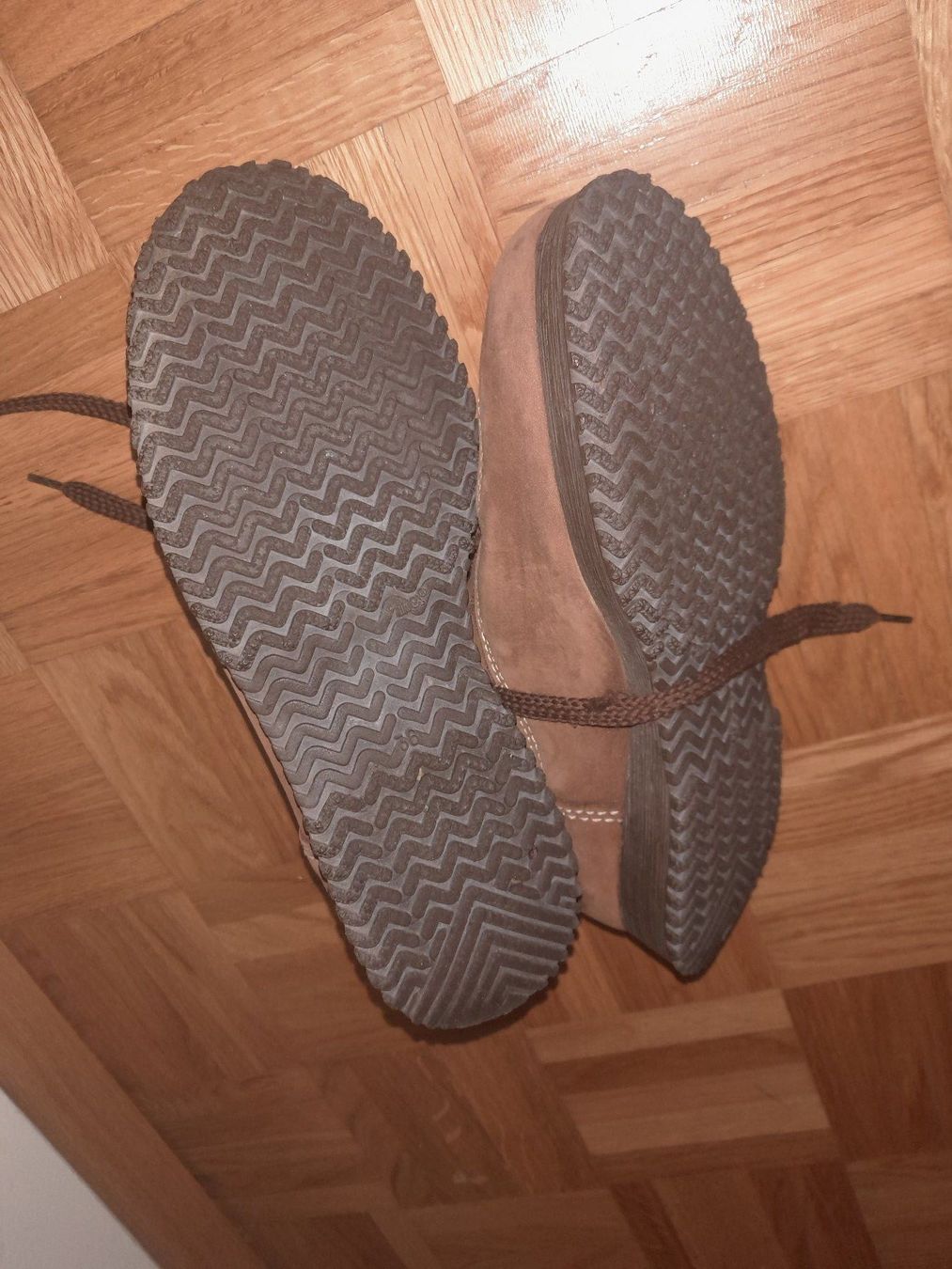 Damenschuhe: Robuste Damen Arbeitsschuhe Gr. 36 Braun Leder – Gebraucht aus Horgen von Amanda30 1