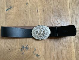 Damen Leder Gürtel 85 cm