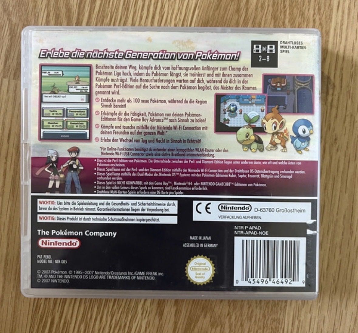 Pokémon Spiele: Pokémon Perle Complet – Gebraucht aus Gland von Grenier_Swiss 2
