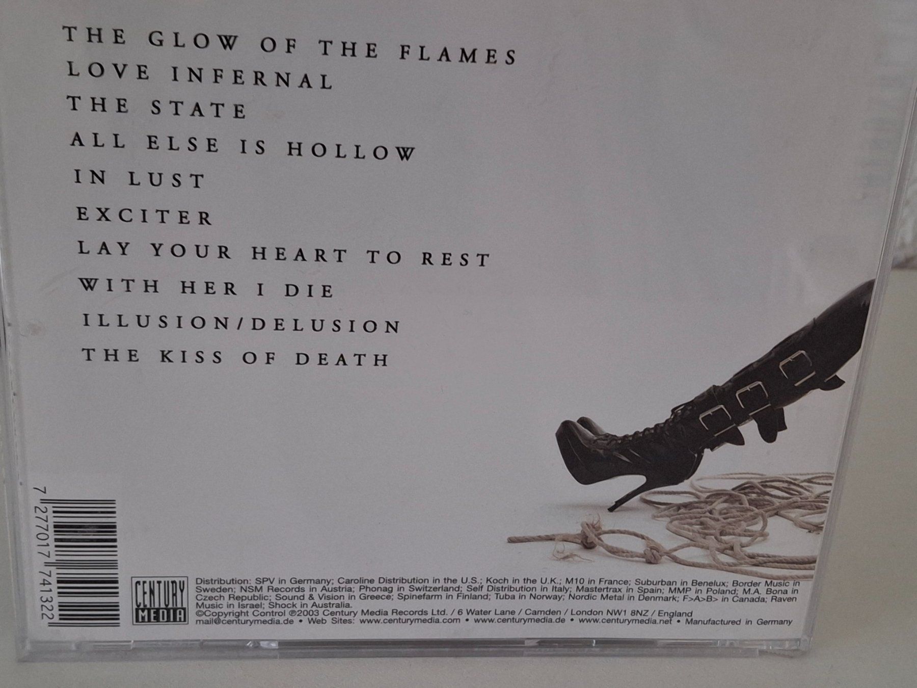 CD: CD Poisonblack - Escapexstacy  -- Heavy-Metal – Usato da Aarberg venduto da Jackup1 1