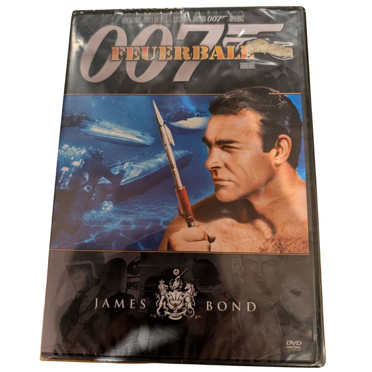 James Bond 007 - Feuerball DVD - Originalverpackt! (Neu und ...