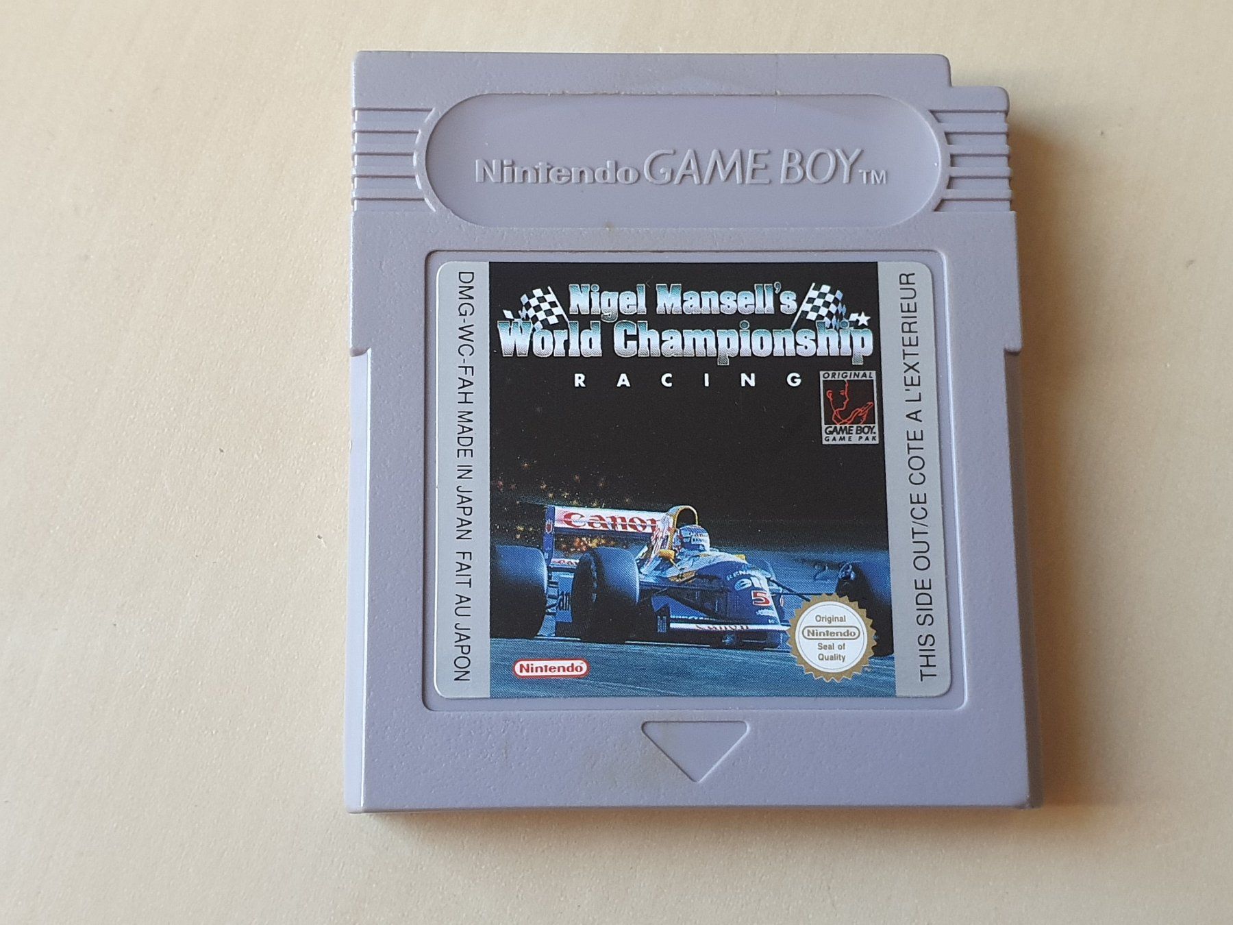 Nintendo Spiele: Nigel Mansells World Championship Racing – Gebraucht aus Stansstad von collectorsshop