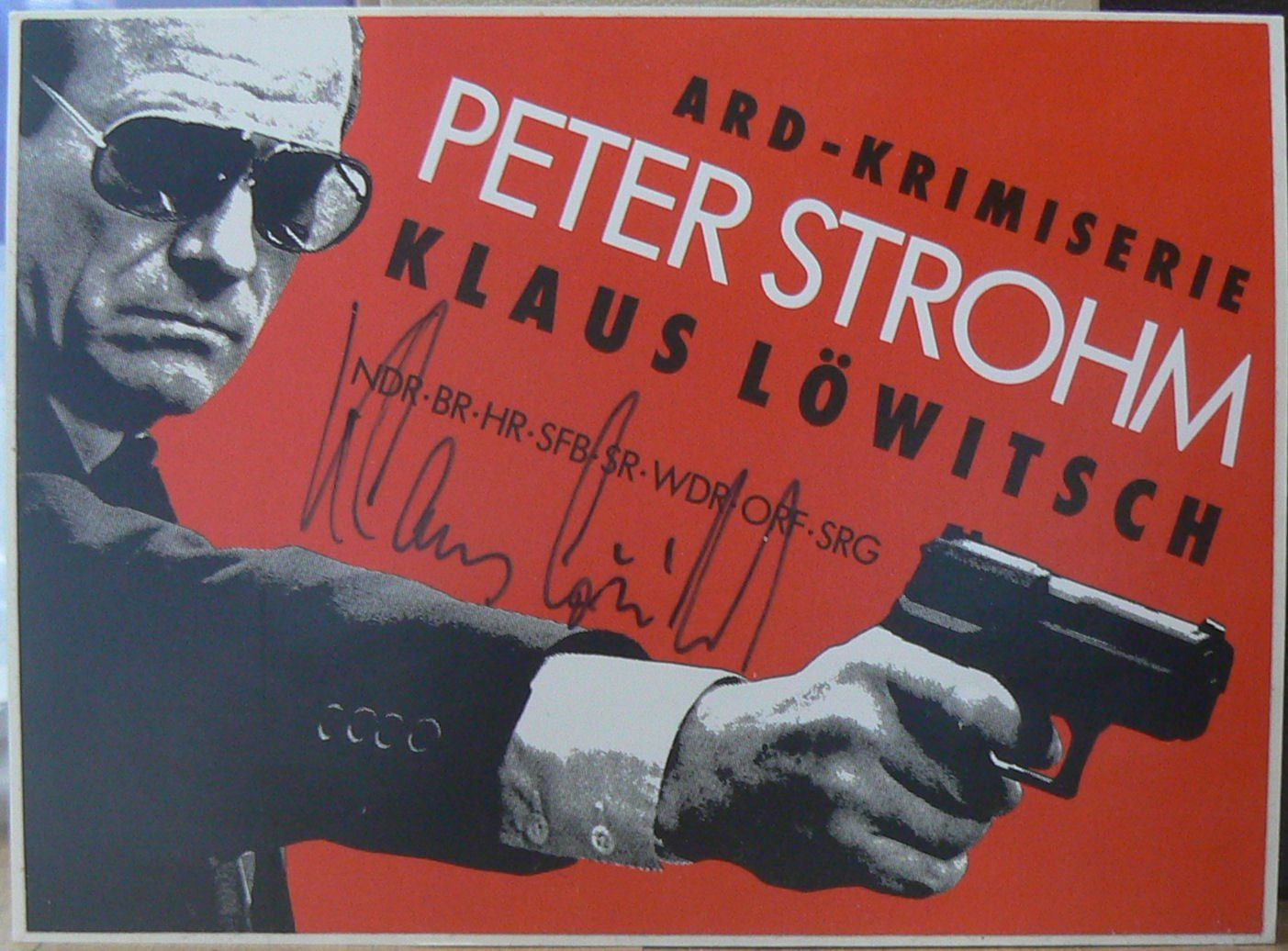 Autogramme: Klaus Löwitsch (1936-2002) Schauspieler - Autogramm – Gebraucht aus Dietikon von cyranos1
