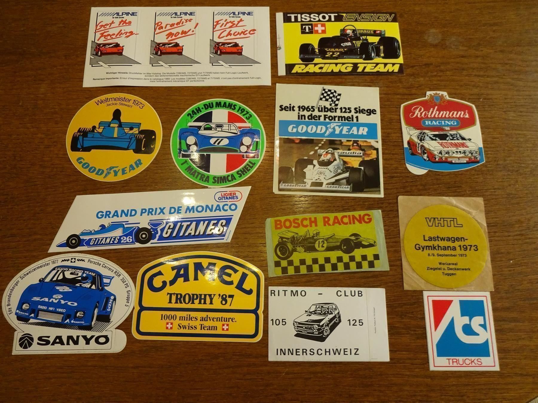 Autocollants: 70iger-90iger -Formel 1 etc. – D'occasion à Cham par mktreasure 5