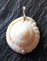 Petit pendentif coquillage en argent 925