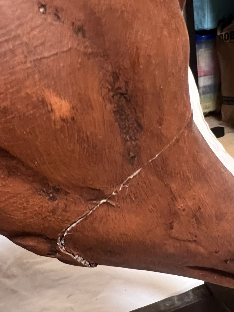Statuette: Antikes Holz-Schaukelpferd – Usato da Zürich venduto da anjoz 6