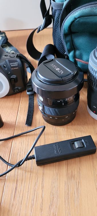 Minolta Fotocamera: Minolta Spiegelreflexkamera analog DYNAX 500 SI, – Usato da St. Gallenkappel venduto da mytimes 5