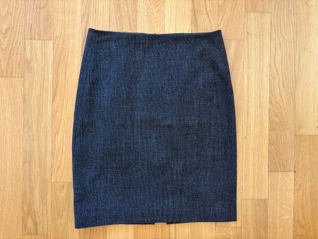 Calvin Klein - Pencil Skirt/Jupe/Rock in Wolle, braun, Gr 38