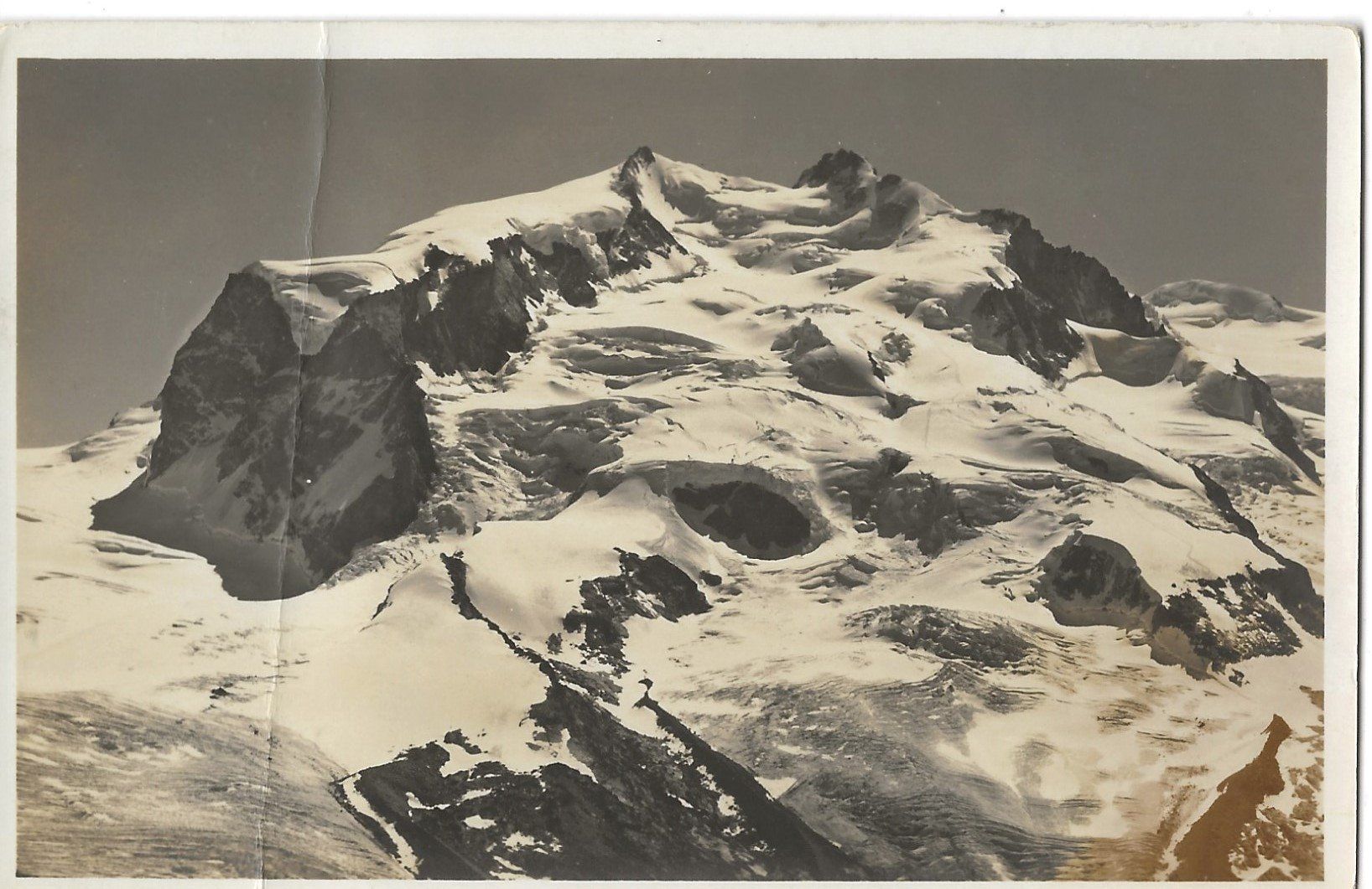Ansichtskarten: Gaberell, Monte Rosa, vom Gornergrat aus – Gebraucht aus Frauenfeld von Merk52