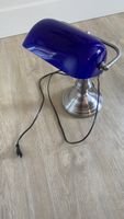 Schreibtischlampe Dapo blau Metall gebraucht
