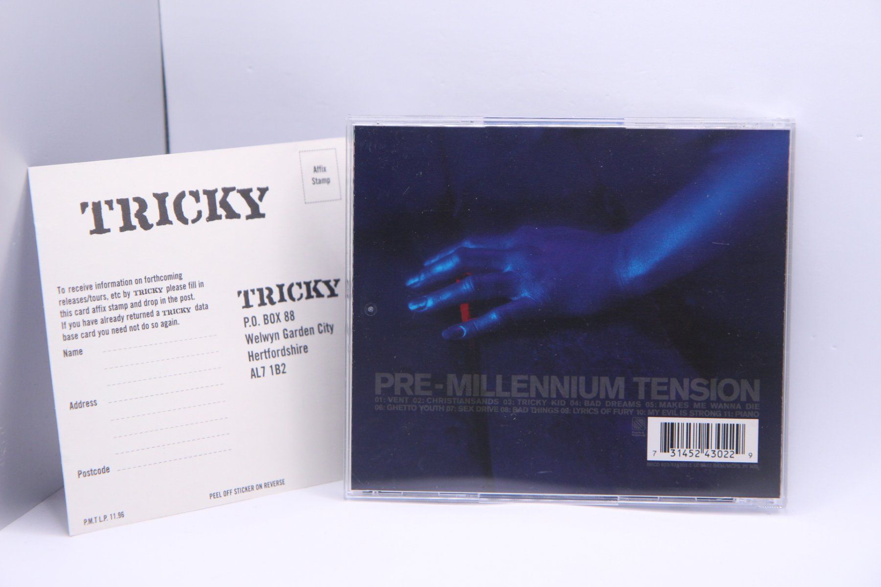 CDs: CD Tricky - Pre-Millennium Tension  / +WerbeFlyer – Gebraucht aus Ernetschwil von luisvonerni 1