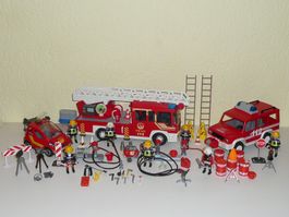 Playmobil " Konvolut-Feuerwehr "