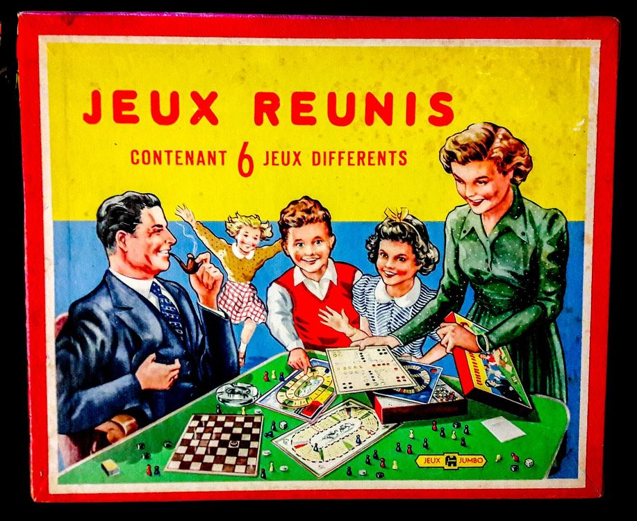 Grand Coffret à Jeux - Jeux anciens