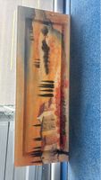 Kunstvolles Wandbild mit mystischer Landschaftsszene