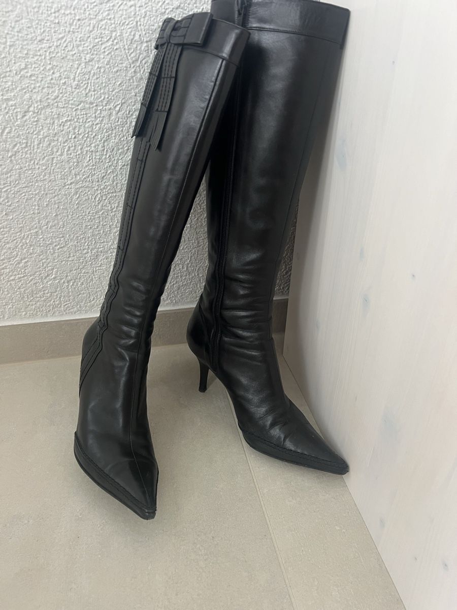 Scarpe da donna: Chanel Damenlederstiefel – Usato da Schönenberg ZH venduto da Bosh 8