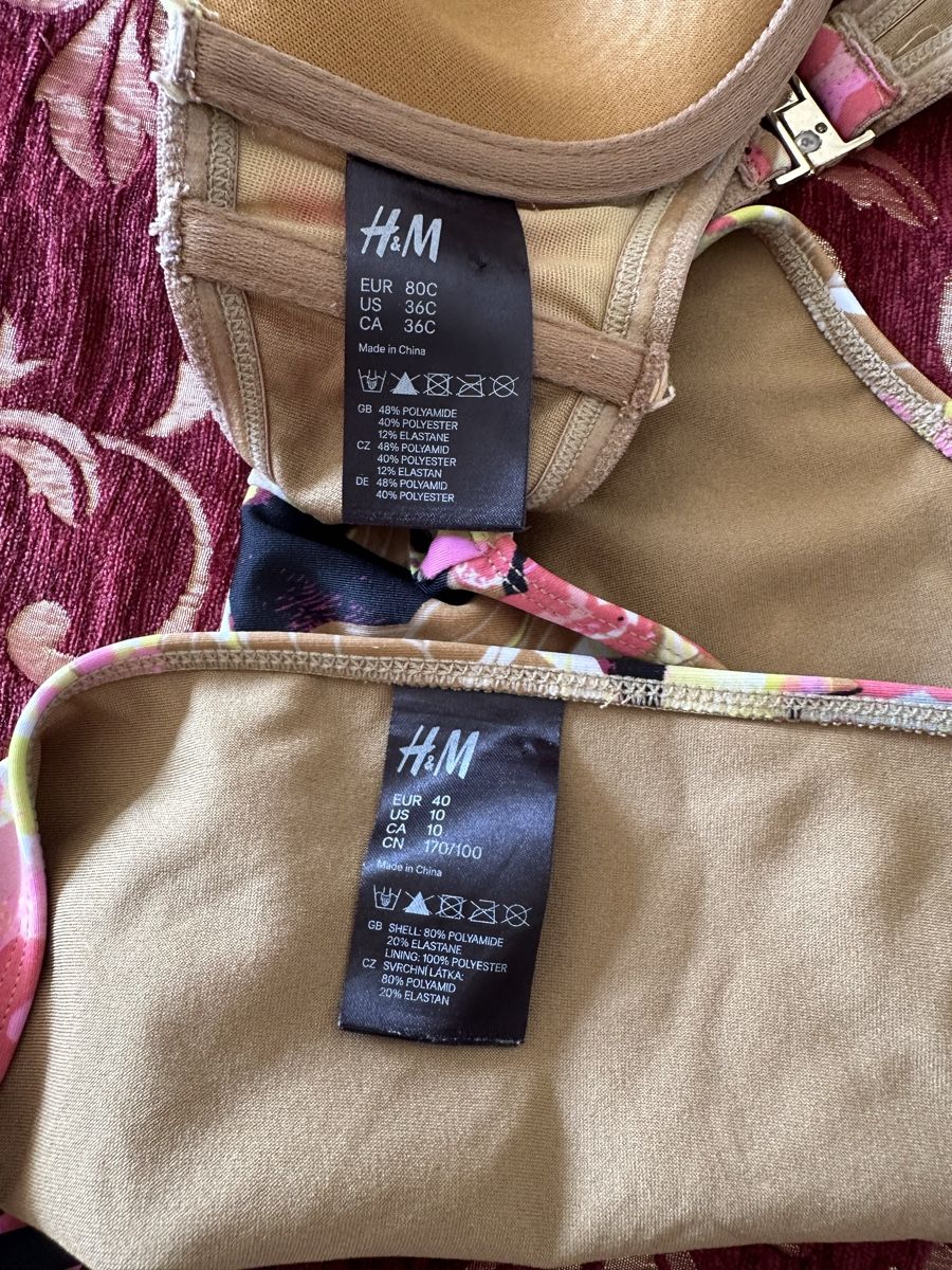 H&M Costumi da bagno & Bikini: H&M Bikini Gr. 40/ 80C - Sommer Bikini Bunt – Usato da Zürich venduto da Herbion1 2