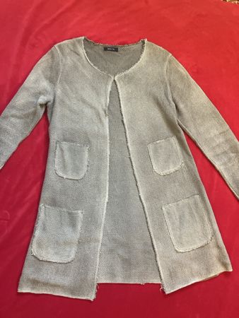 Strickjacke Avant Toi Grau mit Taschen guter Zustand