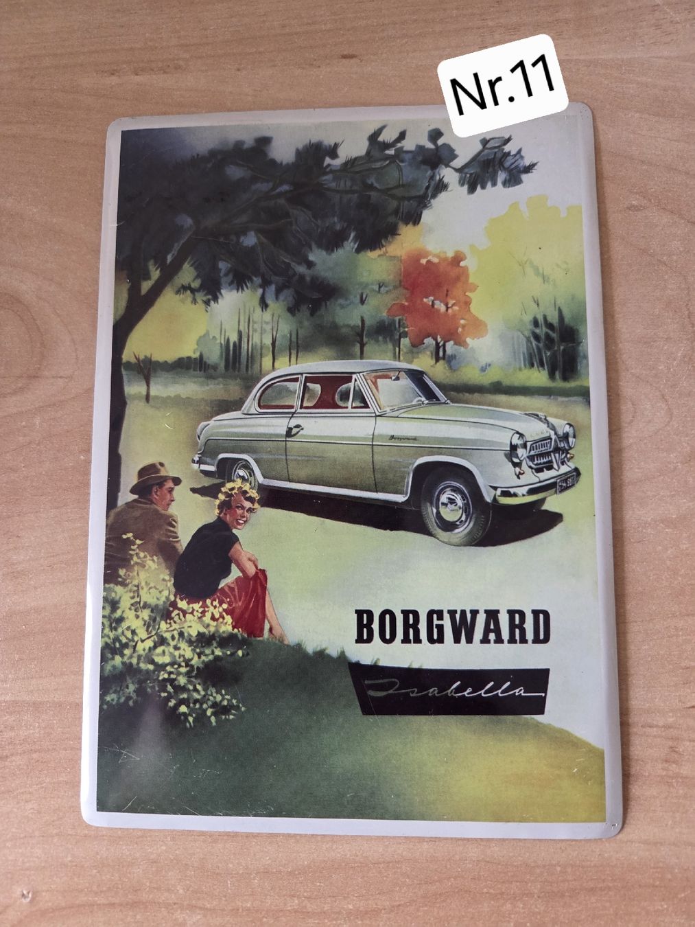Insegne: Diverse Auto Blechschilder 14,5 x 20,5cm – Usato da Winterthur venduto da katzen07 2