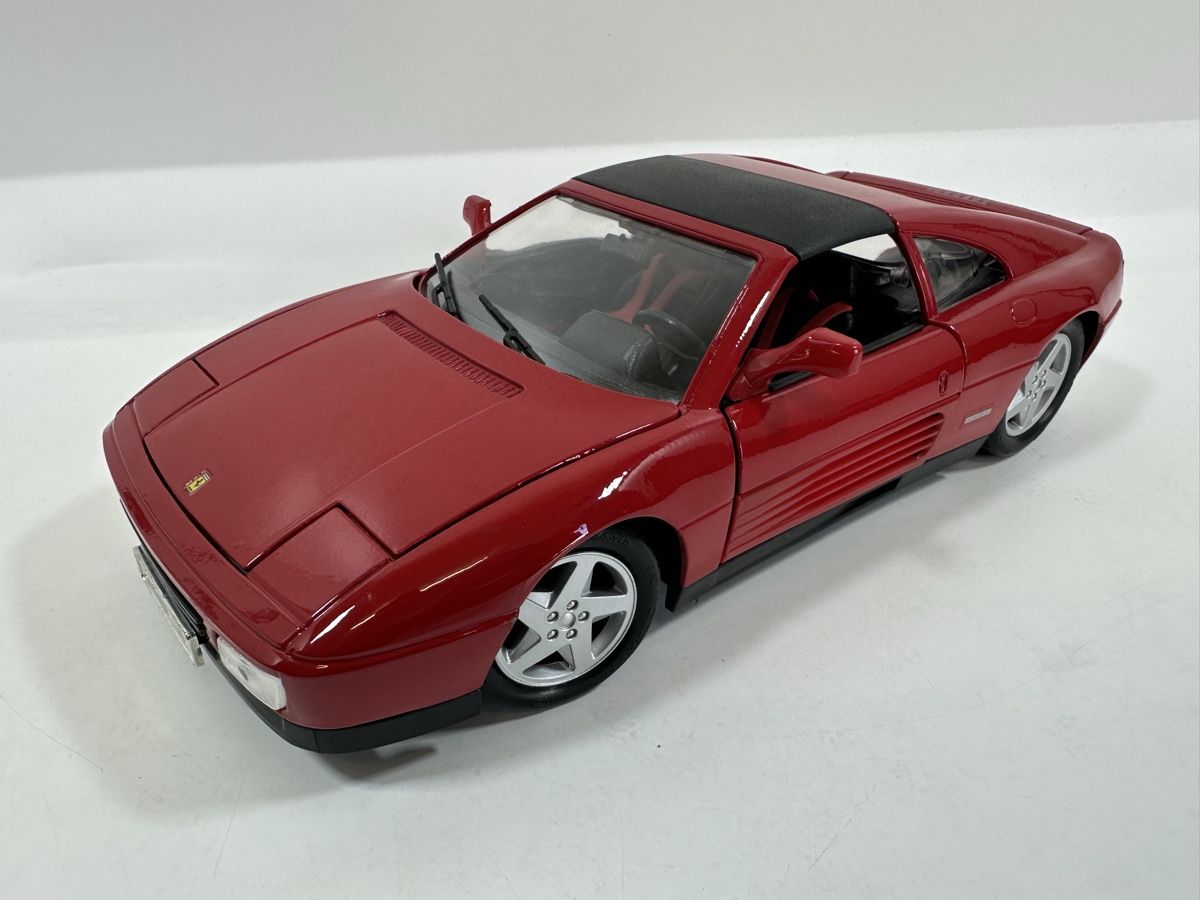 Maisto Modellini d'auto: Ferrari 348ts 1:18, rot, MAISTO – Usato da Zofingen venduto da rf9_x2xt 1