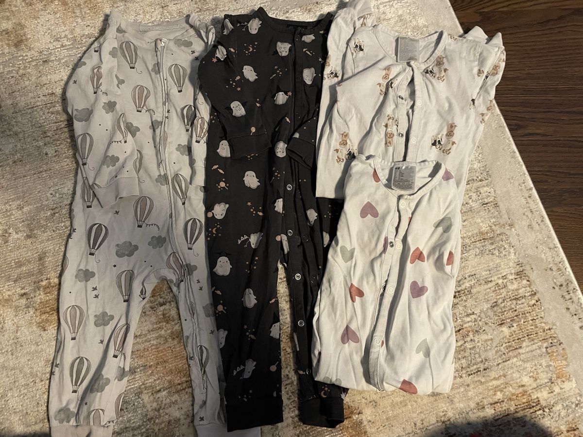 Lotti di vestiti: Clothes set. 11 Trousers & 4 pyjamas. Gr80/86. – Nuovo (secondo la descrizione) da Rüschlikon venduto da Sukhi_H 3