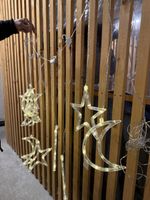 Weihnachtsdeko: Stern-Mond Lichterkette, neuwertig! 54