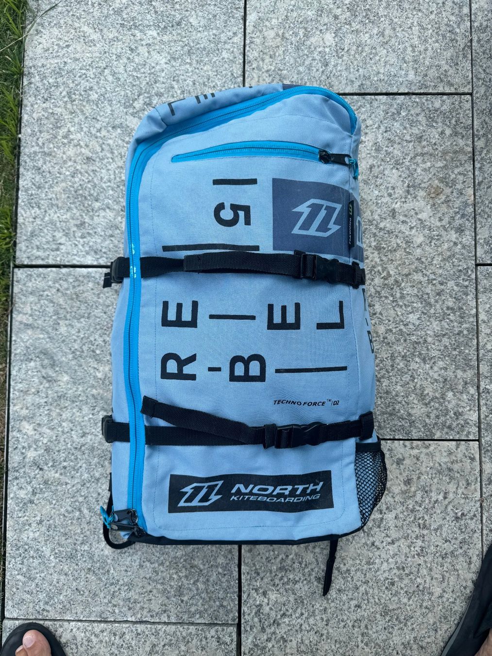 North Aquilone: Kite North Rebel 5m2 inkl. Bar – Usato da Rorschacherberg venduto da RV6A 4