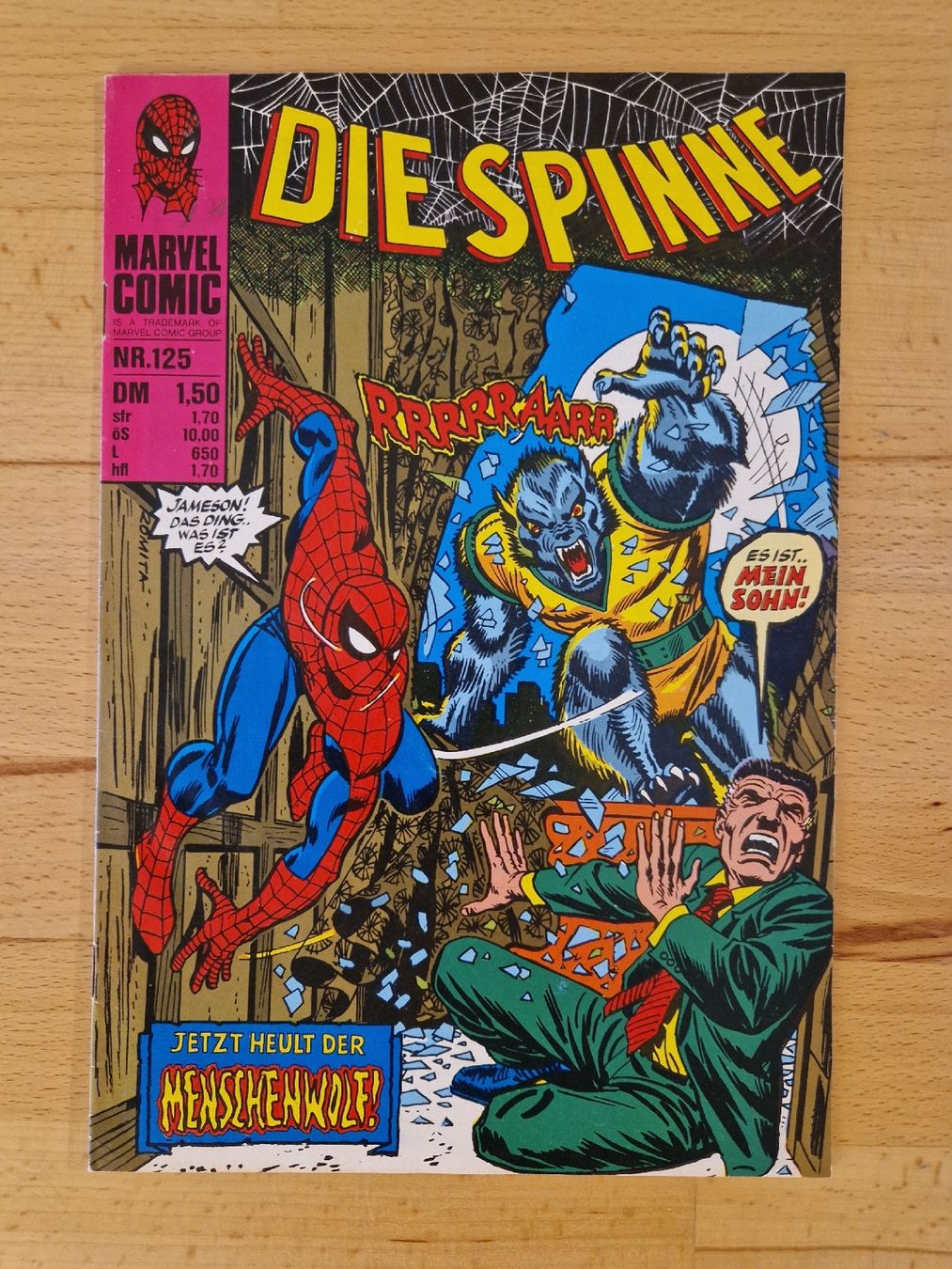 Fumetti: Die Spinne #125-129 – Usato da Biel/Bienne venduto da collector_comics 1